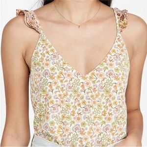 SCOTCH & SODA Maison Scotch Floral Print Camisole Top – Size S